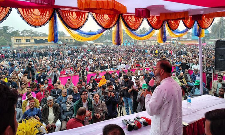 বাগেরহাটে বিএনপি’র নির্বাচনী জনসভা 
