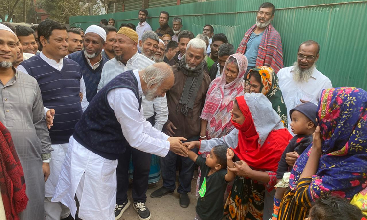 ধানের শীষ জয়ী হলে দেশে গণতন্ত্র জয়ী হয় : ড. মঈন খান