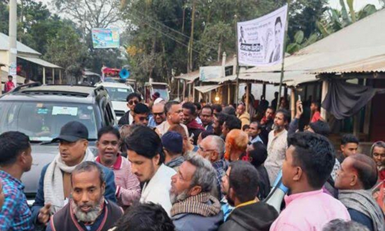 বগুড়া-৭ আসনে মিল্টনের পক্ষে ভোট চেয়ে গণসংযোগ শুরু