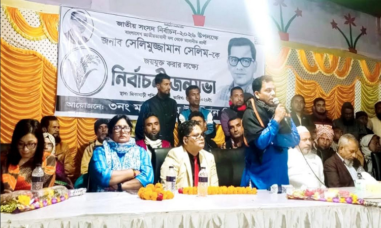 জনগণের ভোটাধিকার প্রতিষ্ঠিত হলেই টেকসই উন্নয়ন সম্ভব : সেলিমুজ্জামান সেলিম