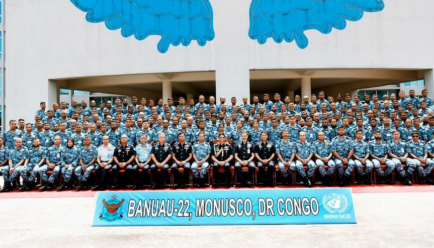 কঙ্গো প্রজাতন্ত্রে বাংলাদেশ বিমান বাহিনীর শান্তিরক্ষা কন্টিনজেন্ট প্রতিস্থাপন