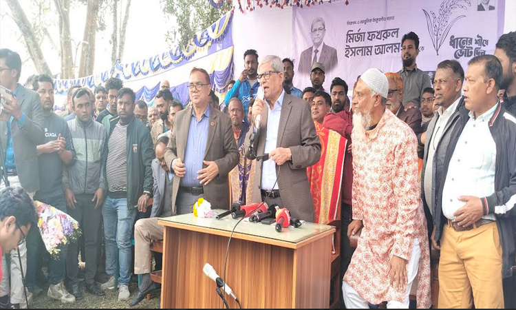 দেশের সর্বনাশ করে শেখ হাসিনা দিল্লি পালিয়ে গেছেন : মির্জা ফখরুল