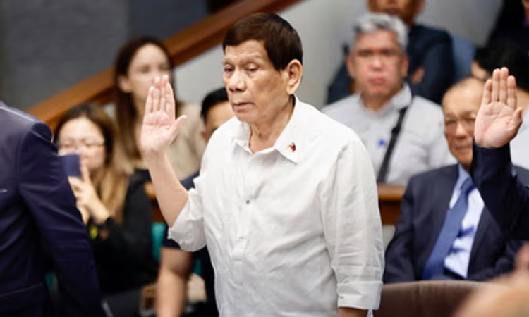 ২৩ ফেব্রুয়ারি আইসিসির শুনানিতে হাজির হবেন ফিলিপাইনের সাবেক প্রেসিডেন্ট দুতের্তে