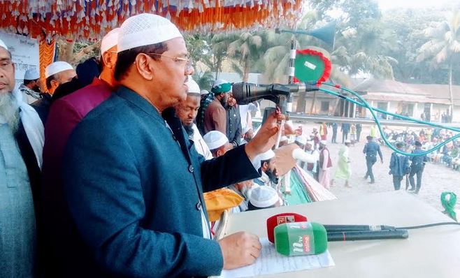 ইসলামের পক্ষে একমাত্র বাক্স হাতপাখা : কুড়িগ্রামে রেজাউল করীম