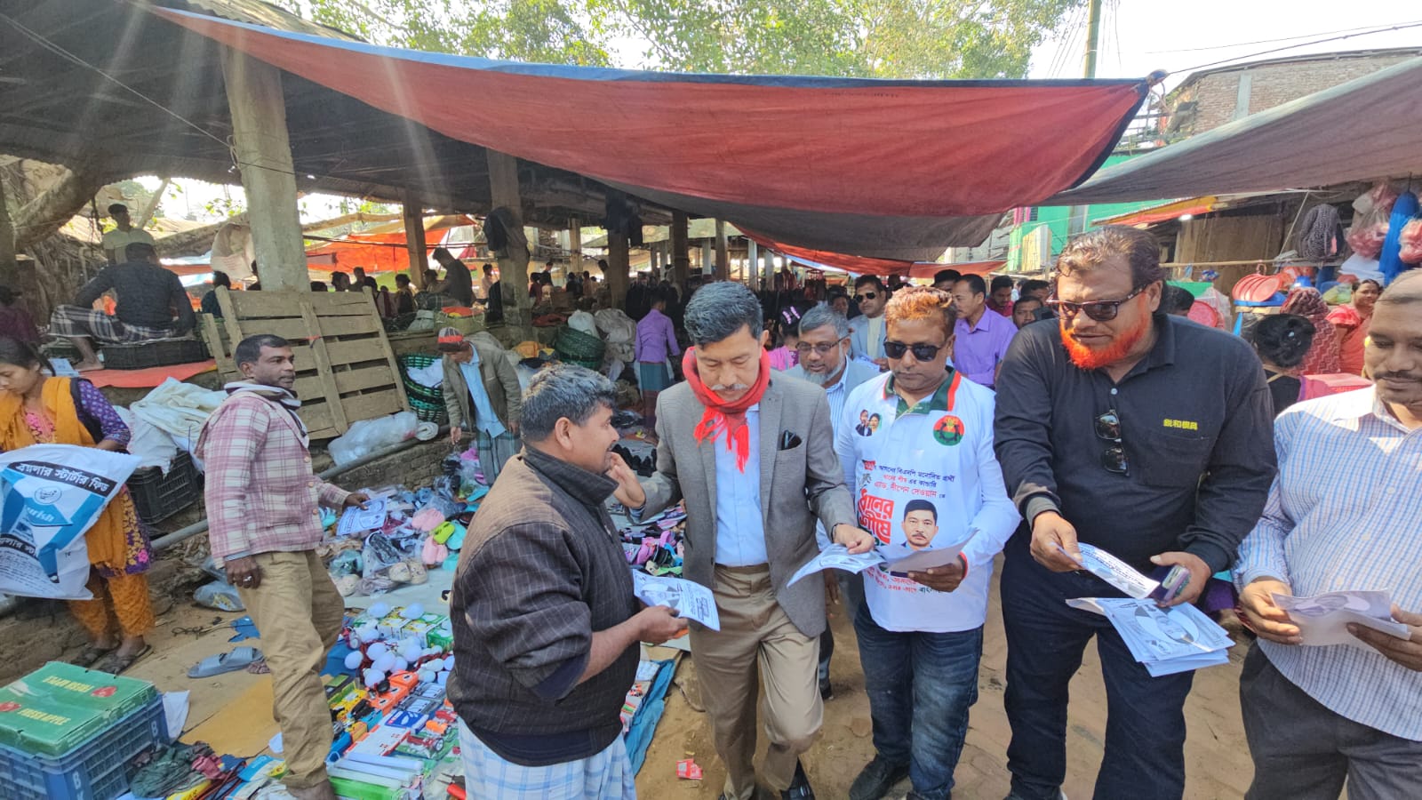 বিলাইছড়িতে বিএনপি প্রার্থী দীপেন দেওয়ানের গণসংযোগ শুরু