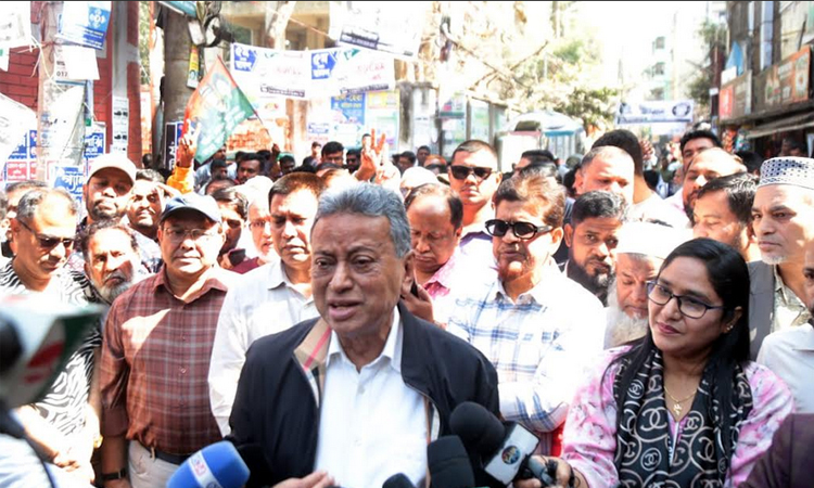 আগামীর বাংলাদেশ গড়তে ধানের শীষে ভোট দিন: আমীর খসরু