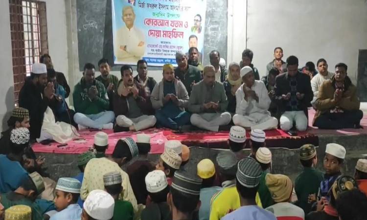 ঠাকুরগাঁওয়ে এতিমদের নিয়ে মির্জা ফখরুলের জন্মদিন উদযাপন