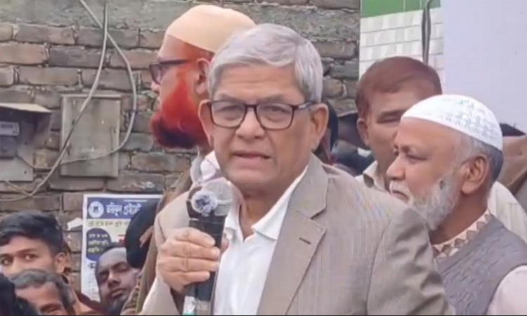 বিএনপিই এখন দেশের শান্তি ফিরিয়ে আনতে পারবে: ঠাকুরগাঁওয়ে মির্জা ফখরুল