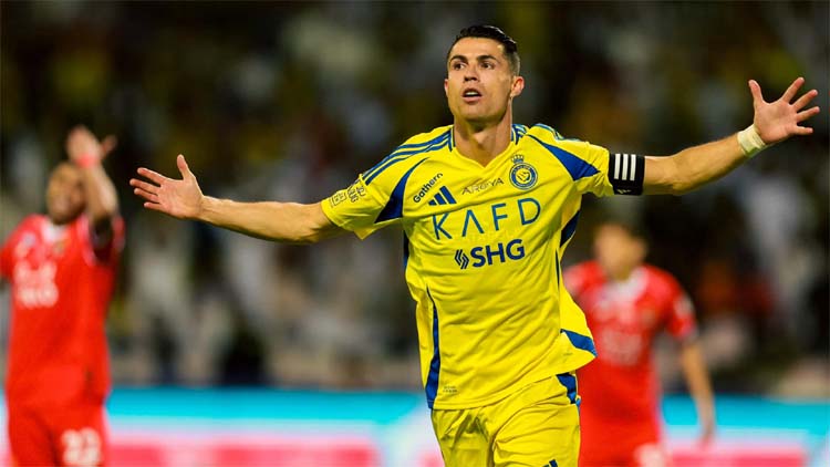 আল নাসরের হয়ে মৌসুমে ১৭তম গোল করলেন রোনাল্ডো