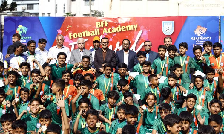 বিএফএফ ফুটবল একাডেমি ফেস্টিভ্যাল অনুষ্ঠিত
