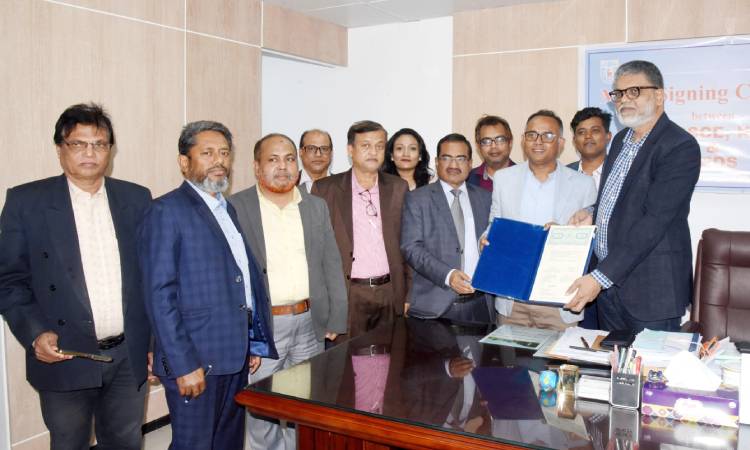 সুন্দরবন ও উপকূলীয় গবেষণার লক্ষ্যে খুবি-বেড্সে’র মধ্যে এমওইউ স্বাক্ষর