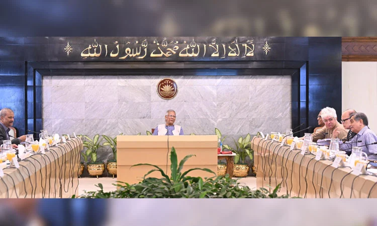 উপদেষ্টা পরিষদের বৈঠক অনুষ্ঠিত