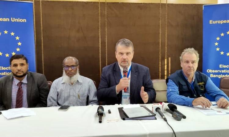 বিশ্বাসযোগ্য ও শান্তিপূর্ণ নির্বাচন দেখতে চায় ইউরোপীয় ইউনিয়ন : পর্যবেক্ষক মিশন প্রধান