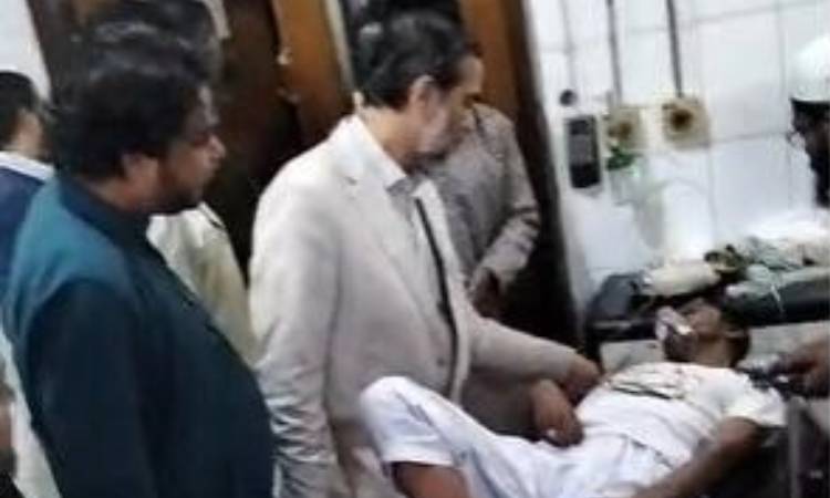 ইনকিলাব মঞ্চের আহতদের দেখতে ঢাকা মেডিকেলে গেলেন জামায়াত নেতৃবৃন্দ 