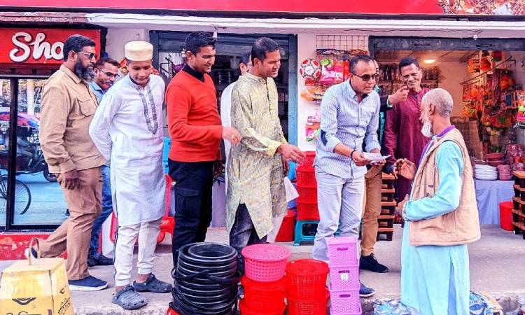 রংপুর-৩ আসনে ধানের শীষের পক্ষে ইউরোপ শাখা বিএনপির গণসংযোগ