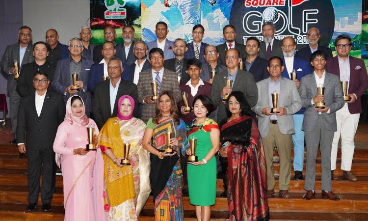 শেষ হলো ২৪তম স্কয়ার গলফ টুর্নামেন্ট-২০২৬ 