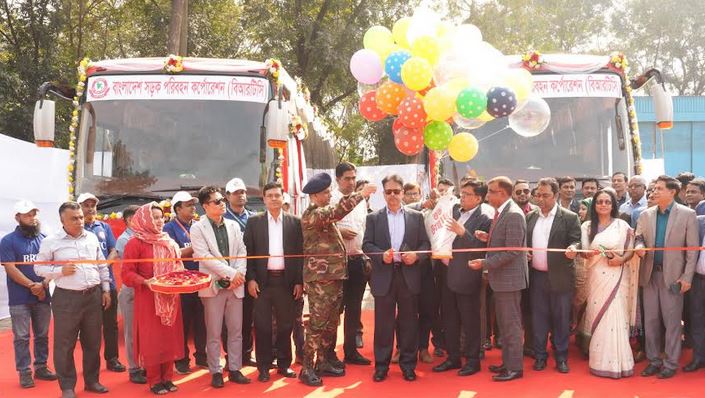 আত্মনির্ভরতার পথে বিআরটিসি : দুটি আধুনিক এসি বাস উদ্বোধন