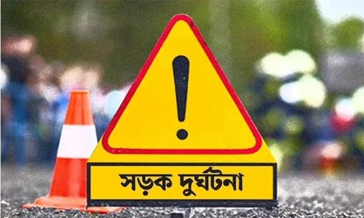 দিনাজপুরে বাসের ধাক্কায় পিষ্ট হয়ে এক ভ্যান চালক নিহত