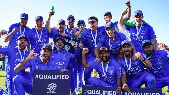 কাল ক্রিকেট বিশ্বকাপে অভিষেক হচ্ছে ফুটবলের দেশ ইতালির