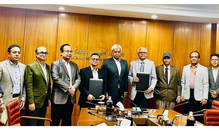 ন্যাশনাল ইনস্টিটিউট অব বায়োটেকনোলজি ও আইসিডিডিআরবির মধ্যে সমঝোতা চুক্তি স্বাক্ষর