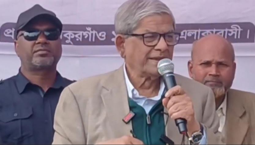 সংস্কার চাইলে ‘হ্যাঁ’ ভোটে সিল দিতে হবে : মির্জা ফখরুল