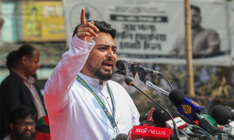 ঢাকা-১১ আসনের উন্নয়ন না হওয়ার একমাত্র কারণ ভূমিদস্যুতা : নাহিদ ইসলাম 