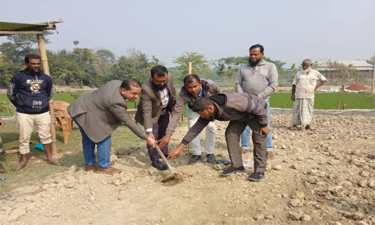 নেত্রকোণায় জুলাই শহীদ সোহাগের পরিবারের জন্য গৃহ নির্মাণ কাজের উদ্বোধন