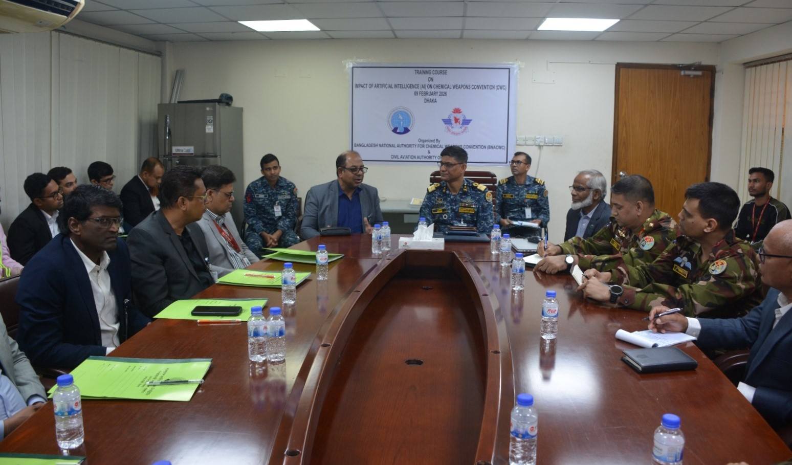 রাসায়নিক অস্ত্র কনভেনশনে কৃত্রিম বুদ্ধিমত্তার প্রভার-করণীয় শীর্ষক কর্মশালা