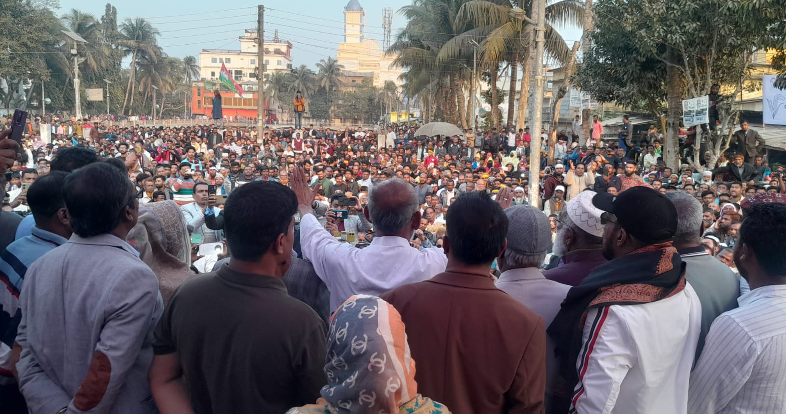 পিরোজপুরে বিএনপির নির্বাচনী জনসভা