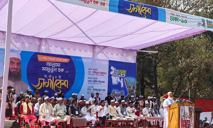 ঢাক-১৩ আসনে রিকশাই জুলাই আকাঙ্ক্ষার প্রতীক: জামায়াত আমির