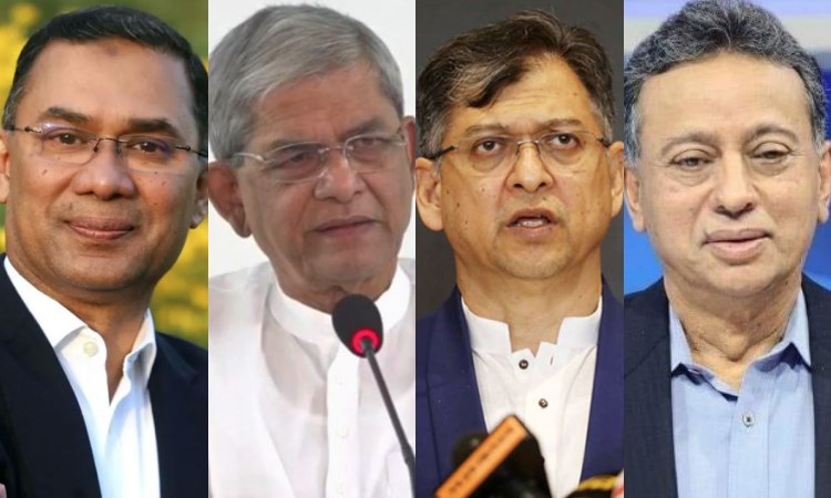 বিএনপির শীর্ষ নেতারা কে কোথায় ভোট দেবেন