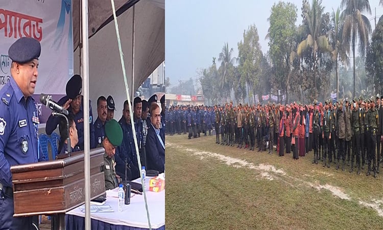 লক্ষ্মীপুরে আইনশৃঙ্খলা রক্ষাকারী বাহিনীর ১০ হাজার কর্মী নিযুক্ত