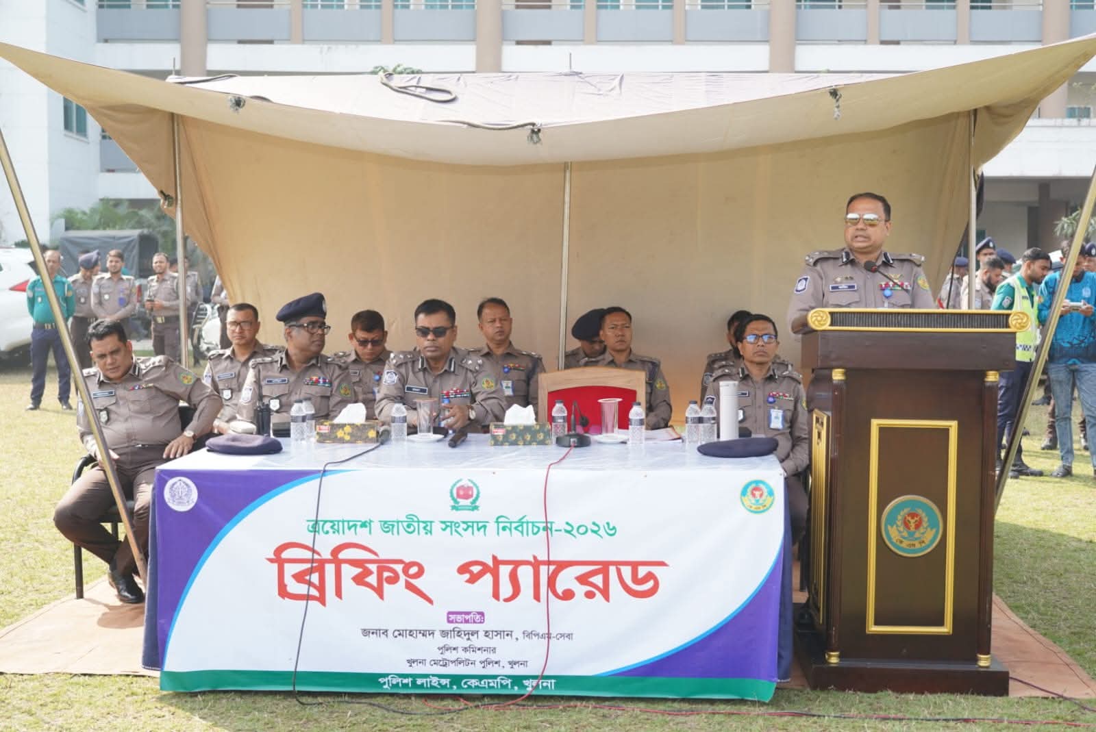 নির্বাচনে পুলিশের ভাবমূর্তি পুনরুদ্ধারের বড় সুযোগ রয়েছে : কেএমপি কমিশনার