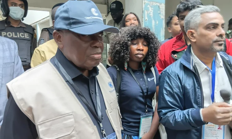 নির্বাচনের পরিবেশ নিয়ে কমনওয়েলথ পর্যবেক্ষক দল প্রধানের সন্তোষ প্রকাশ