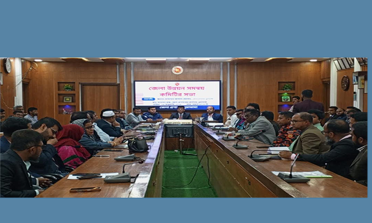 চুয়াডাঙ্গা জেলা উন্নয়ন সমন্বয় কমিটির সভা অনুষ্ঠিত