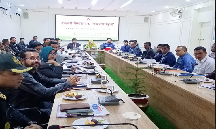 বরগুনা জেলা উন্নয়ন ও সমন্বয় কমিটির সভা অনুষ্ঠিত