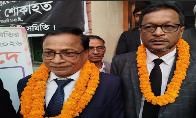 নড়াইল আইনজীবী সমিতির সভাপতি আজিবুর, রাজু সাধারণ সম্পাদক