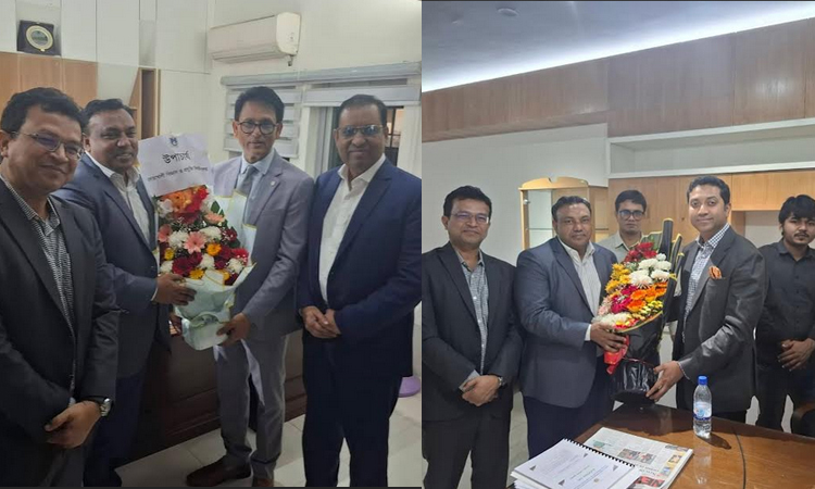 নবনিযুক্ত শিক্ষামন্ত্রী এবং প্রতিমন্ত্রীর সঙ্গে নোবিপ্রবি উপাচার্যের সৌজন্য সাক্ষাৎ