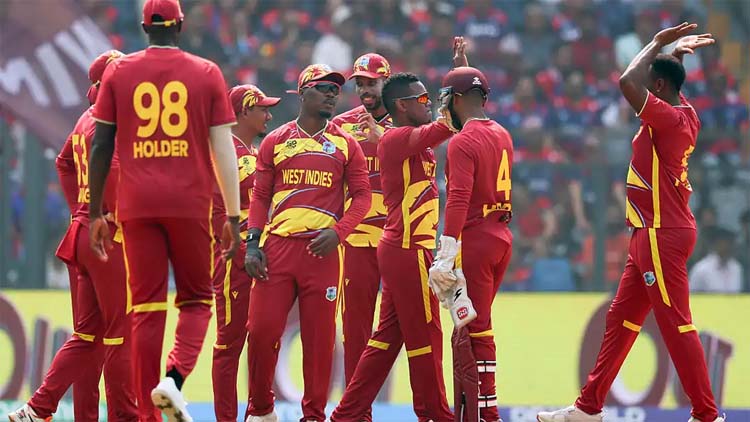 হোপ-শামারের নৈপুন্যে চার জয়ে গ্রুপ চ্যাম্পিয়ন ওয়েস্ট ইন্ডিজ