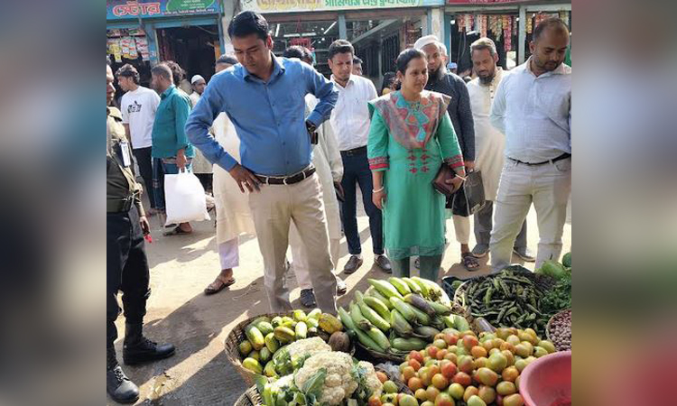 শেরপুরে বাজার মনিটরিং কমিটির তদারকি