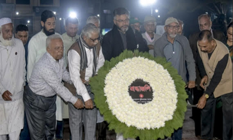 খুলনায় বিনম্র শ্রদ্ধায় ভাষা শহীদদের স্মরণ