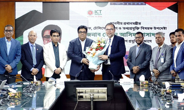 দায়িত্ব গ্রহণ করলেন রেহান আসিফ আসাদ