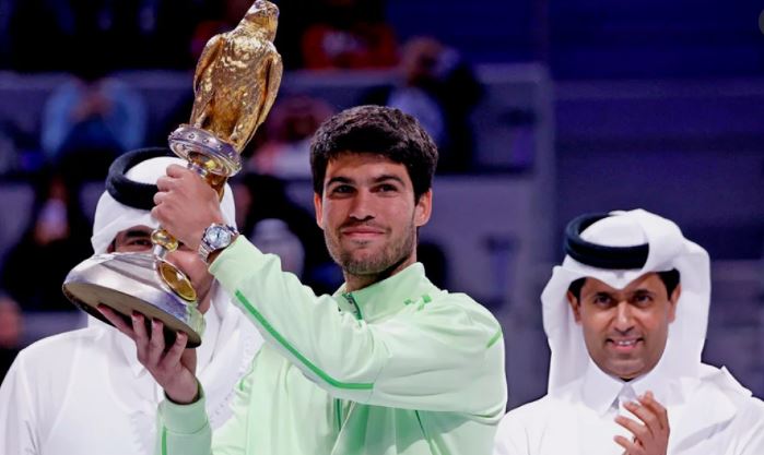 কাতার ওপেনের শিরোপা জিতলেন আলকারাজ