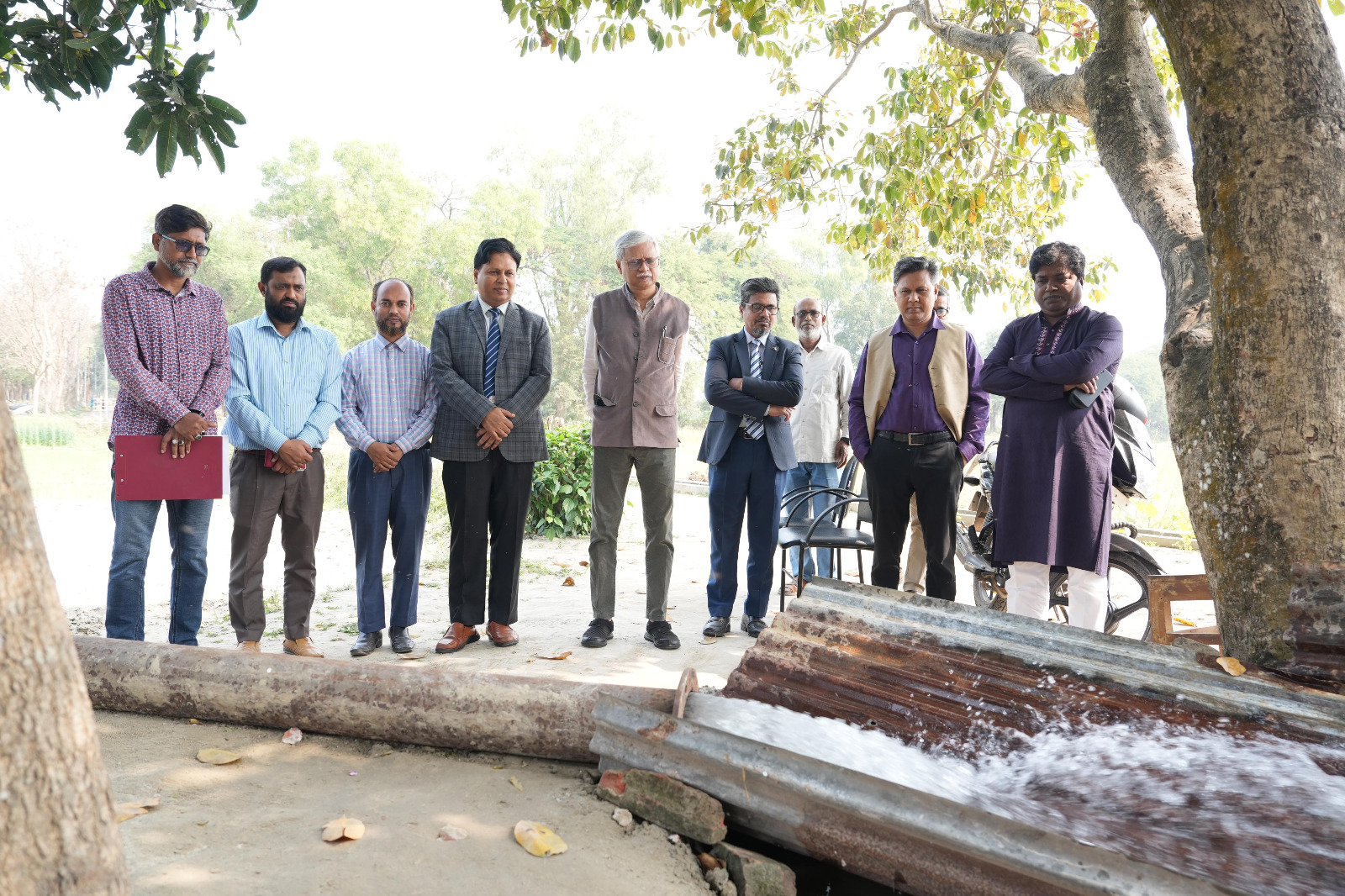 রাবিতে বিএমডি’র গভীর নলকূপ উদ্বোধন