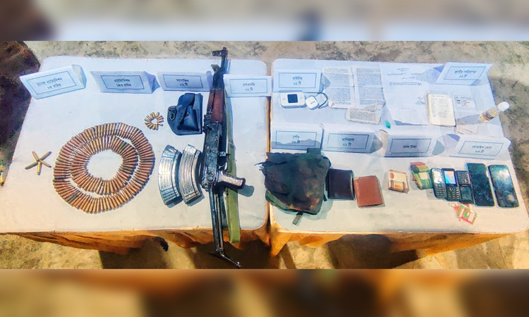 বান্দরবানে জেএসএস (মূল) সশস্ত্র সন্ত্রাসী গোষ্ঠীর বিরুদ্ধে অভিযান সেনাবাহিনীর