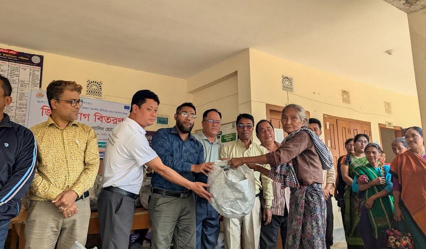 কৃষি উৎপাদন ও পরিবেশ সুরক্ষায় জিও ব্যাগ পেল ৩০৬৪ কৃষক পরিবার