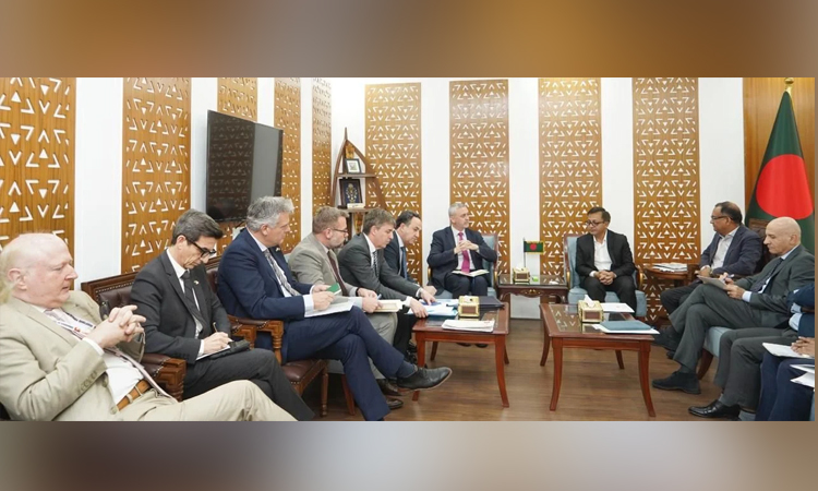 বাণিজ্যমন্ত্রীর সাথে ইউরোপীয় ইউনিয়নের রাষ্ট্রদূতের বৈঠক