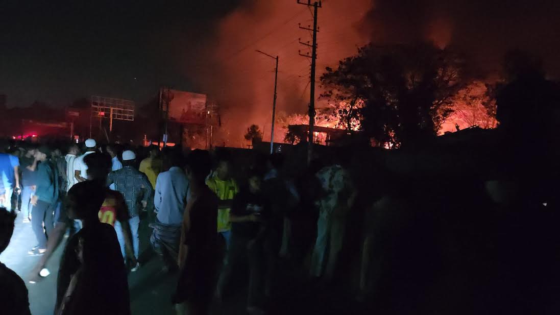 কক্সবাজারে গ্যাস পাম্পে বিস্ফোরণ; দগ্ধ ১৬ জন