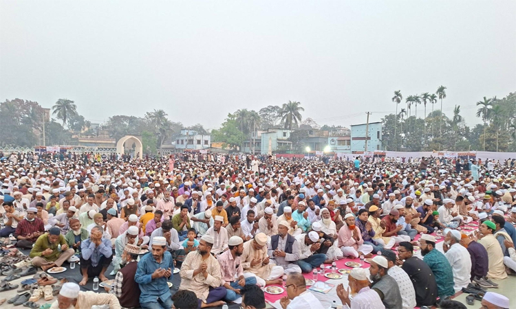 হবিগঞ্জে একসঙ্গে ৬ হাজার রোজাদারকে ইফতার
