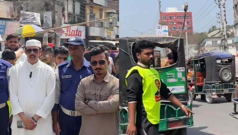 রমজানে ফরিদপুর শহরের যানজট নিরসনে নতুন উদ্যোগ 